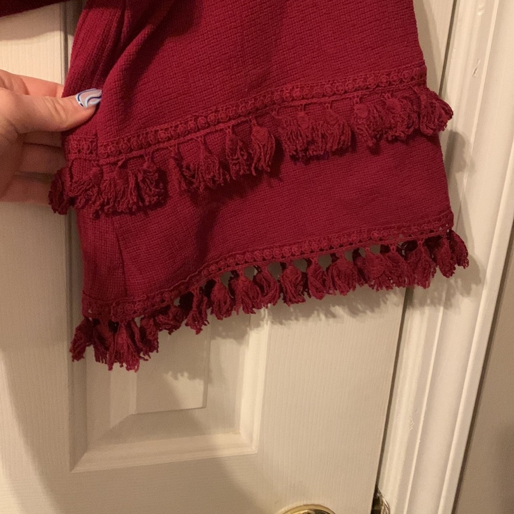 American Threads By Native Daughters Burgundy Tas… - image 5